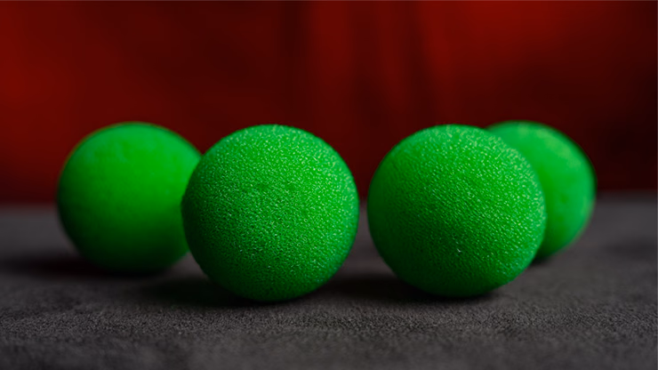 Magic Sponge Balls 4PK GREEN 1.5" by Murphy's Magic - thumbnail 3