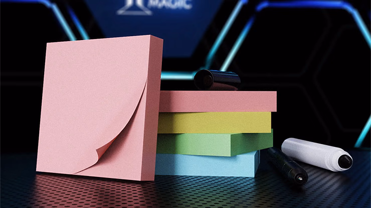 The Iarvel Magic Post-It Pad (Green) by Iarvel Magic - thumbnail 5
