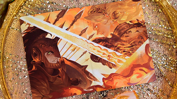 King Arthur V2 (Golden Dawn) Playing Cards by KING STAR - thumbnail 4