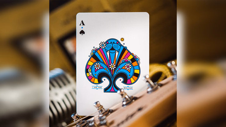 The Beatles Special Edition (White) Playing Cards by theory11 - thumbnail 4