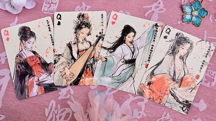 Four Beauties (XiShi) Playing Cards - thumbnail 5