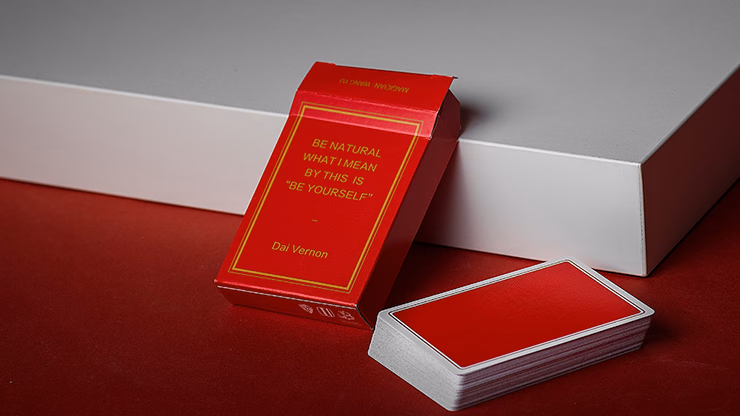 Magic Notebook Deck - Limited Edition (Red) by The Bocopo Playing Card Company - Image 2
