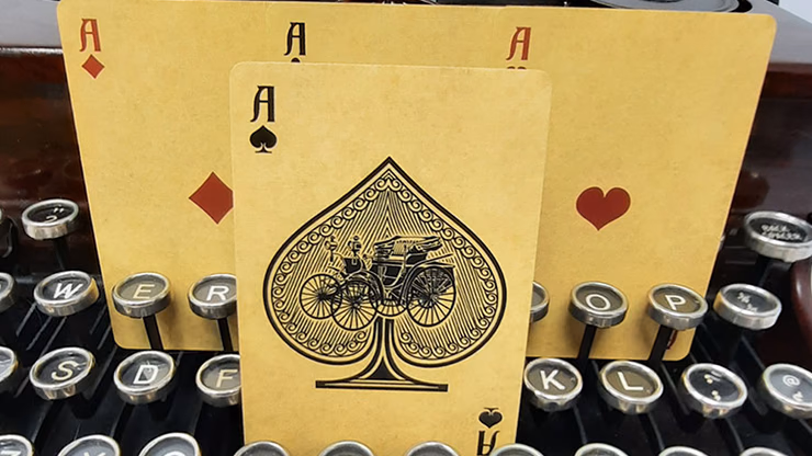 Bicycle Turn of the Century (Automobile) Playing Cards - Image 2