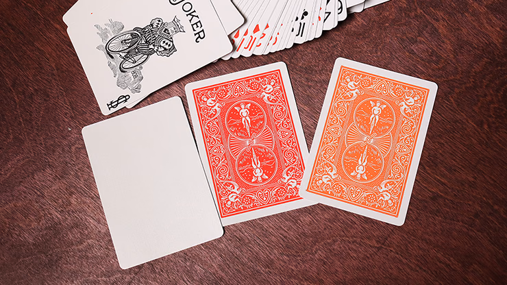 Bicycle Orange Playing Cards by US Playing Card Co - thumbnail 5