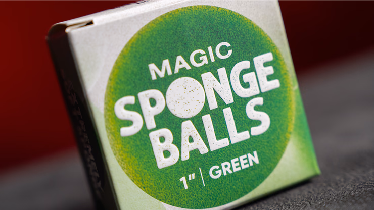 Magic Sponge Balls 4PK GREEN 1" by Murphy's Magic - thumbnail 4