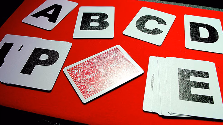 Alphabet Playing Cards Bicycle No Index by PrintByMagic - Image 2