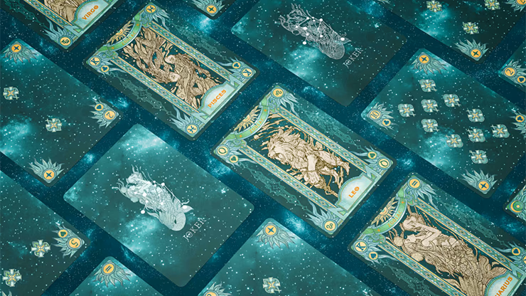 Zodiac (Aquarius) Luminous Edition Playing Cards by TCC - thumbnail 3