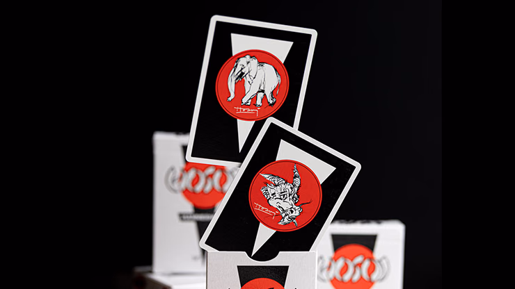 HOSOI HAMMERHEAD 40 YEARS PEARL FOIL PLAYING CARDS - thumbnail 3