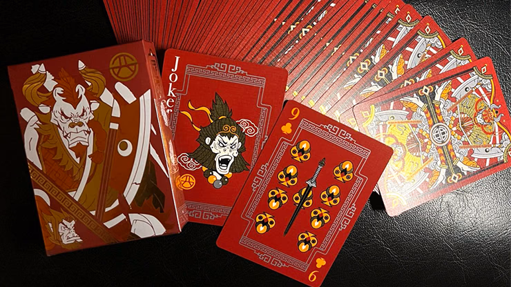 Bull Demon King Craft (Confusion Red) Playing Cards - Image 2