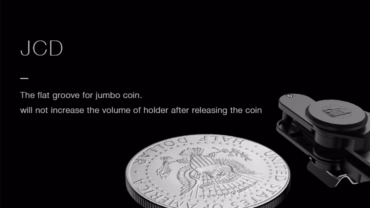 Hanson Chien Presents JCD (Jumbo Coin Dropper) by Ochiu Studio (Black Holder Series) - Trick - thumbnail 4