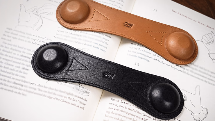 Leather Book Weight (Brown) by TCC Presents - thumbnail 5