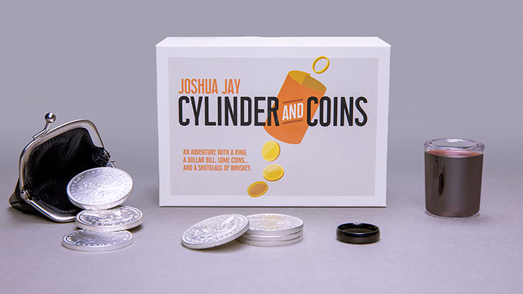 Cylinder and Coins (Gimmicks and Online Instructions) by Joshua Jay - Trick - thumbnail 4