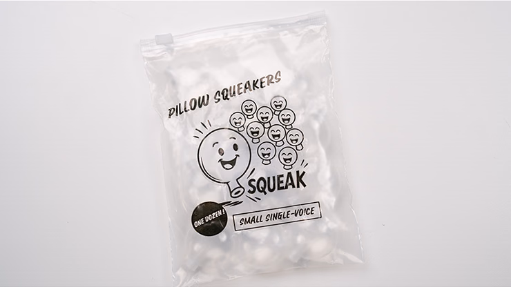 Pillow Squeaker Single Voice (12pk Small) by Murphys Magic - magic trick