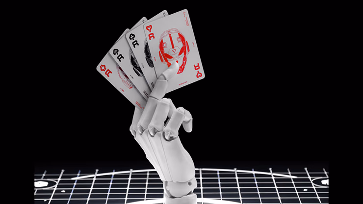 Bicycle Machine56 R-TYPE/3 White Playing Cards by RunIt Decks - thumbnail 4