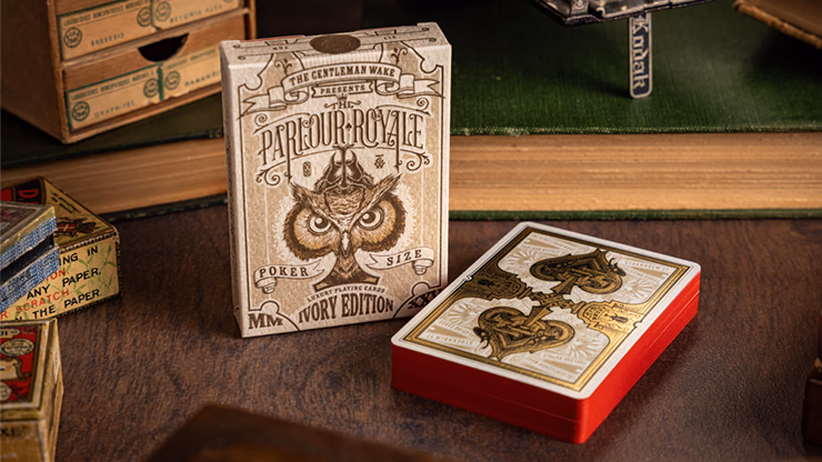The Parlour Royale Ivory Edition (Red Edge Printing) Playing Cards - thumbnail 6