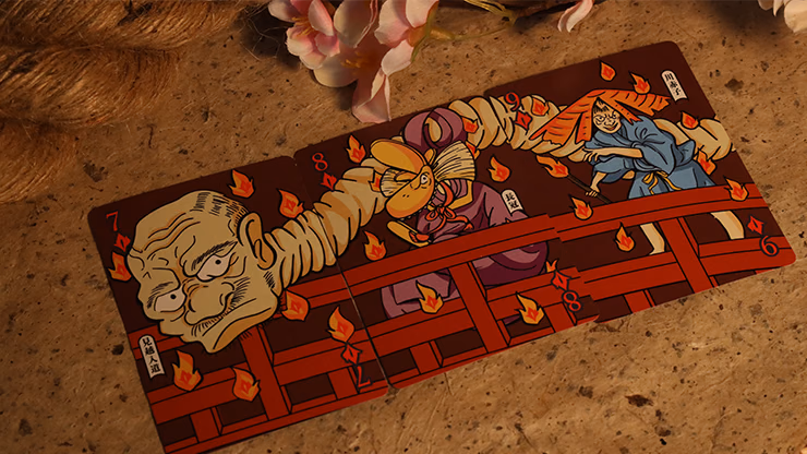 Night Parade on 100 Demons Hyakki Yagyo (Yokai Realm) Playing Cards by Bloom Playing Cards - thumbnail 6