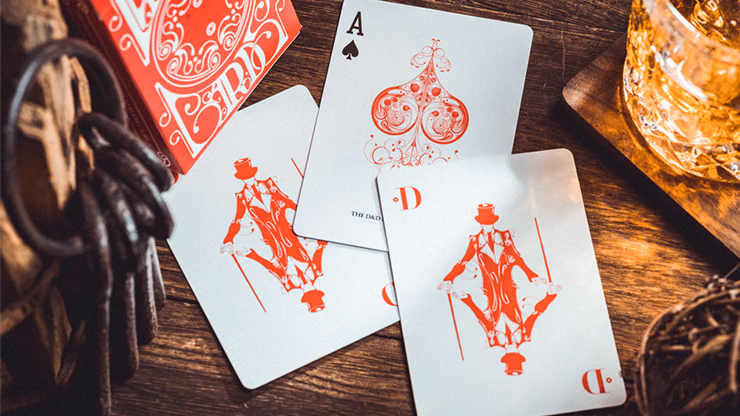 Smoke & Mirrors V8, Red (Deluxe) Edition Playing Cards by Dan & Dave - Image 2