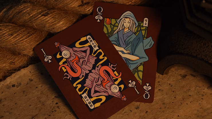 Night Parade on 100 Demons Hyakki Yagyo (Yokai Realm) Playing Cards by Bloom Playing Cards - thumbnail 5