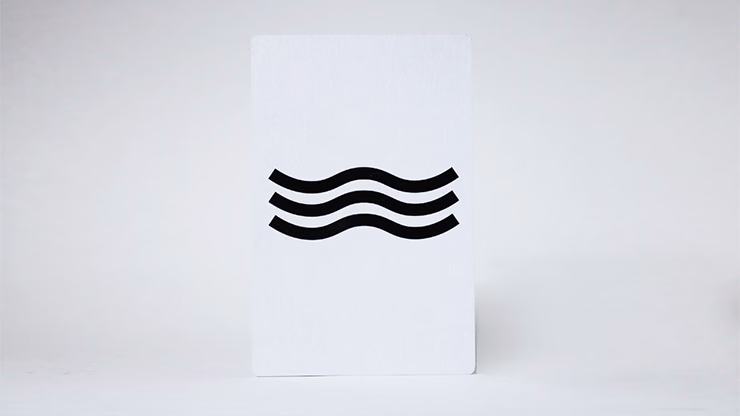 Bicycle Jumbo Gaff Card Double Face (Cross/Wavy Lines) - Image 2