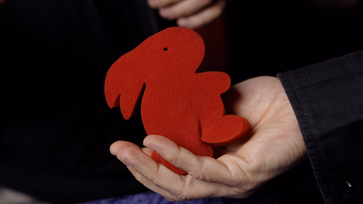 Magic Sponge Bunny Rabbit Set (Red) by Murphy's Magic - thumbnail 3