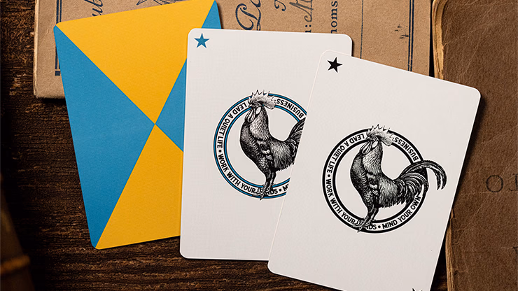 Gilded No.13 Table Players Vol.42 Playing Cards by Kings Wild Project - Image 2