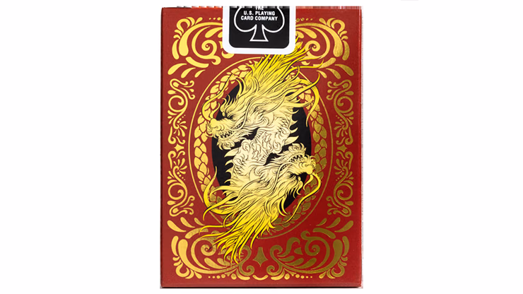 Bicycle Dragon Red Playing Cards by US Playing Card Co - Image 2