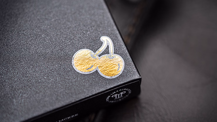 Cherry Casino House Deck (Monte Carlo Black and Gold) Playing Cards by Pure Imagination Projects - thumbnail 3