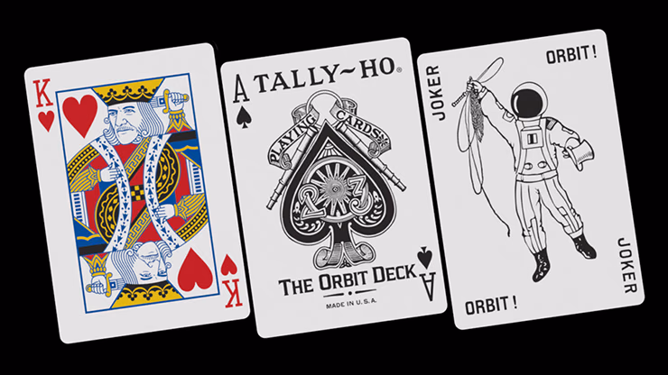 Orbit Tally Ho Circle Back (Red) Playing Cards - thumbnail 4