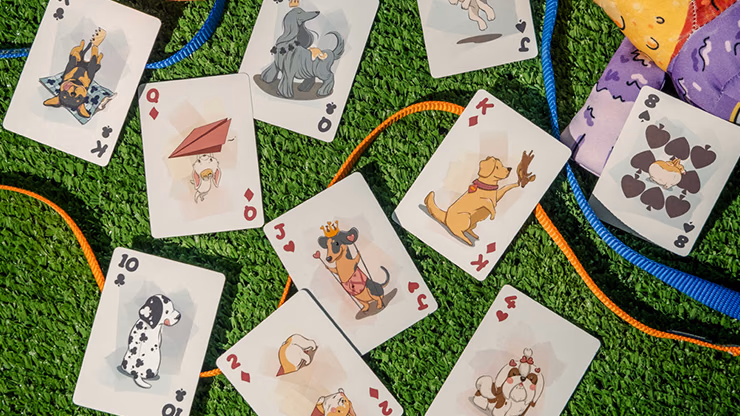 Bicycle Playful Dog Playing Cards - thumbnail 6