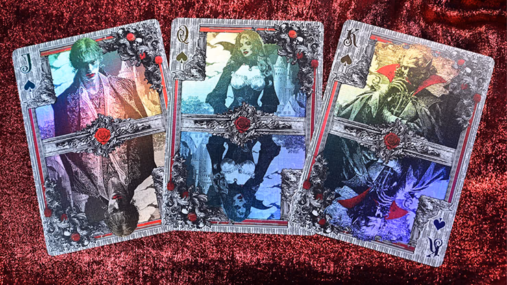 Trinity of Night - Vampire HOLO Playing Cards by Evokad - thumbnail 4
