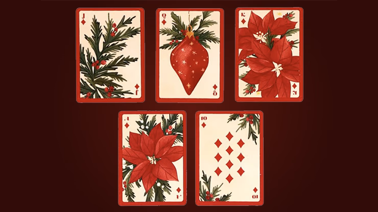 Christmas Botanicals Playing Cards by Puckator UK - thumbnail 4