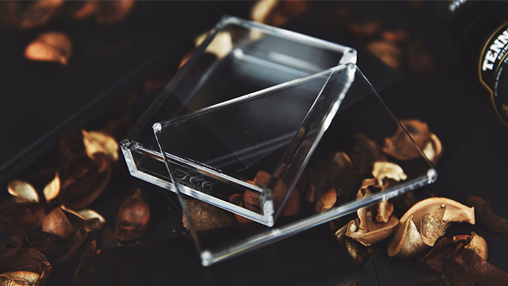 Crystal Playing Card Display Case By TCC - magic trick