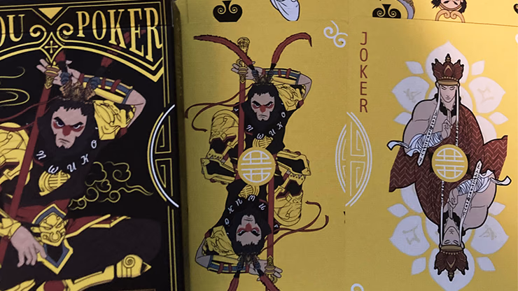 XIYOU POKER Journey to the West Dark Edition (Black) Playing Cards - thumbnail 4