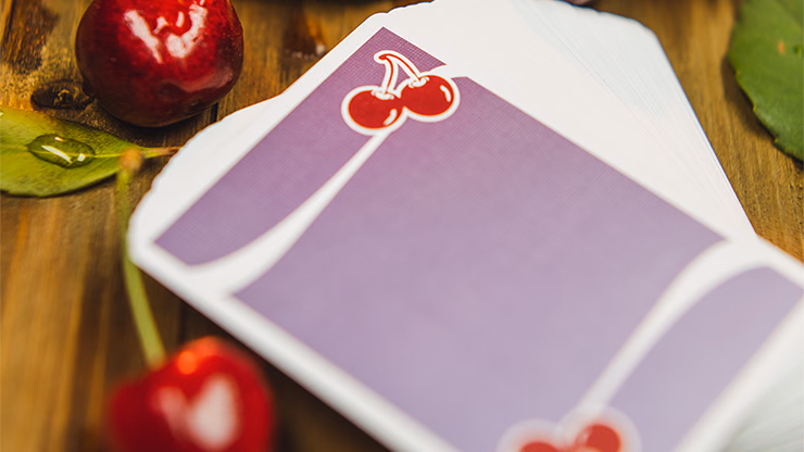 Cherry Casino (Desert Inn Purple) Playing Cards by Pure Imagination Projects - thumbnail 3