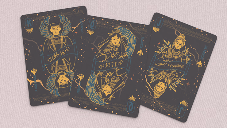 Frankenstein Series Egypt Edition (Gilded) Playing Cards - thumbnail 5