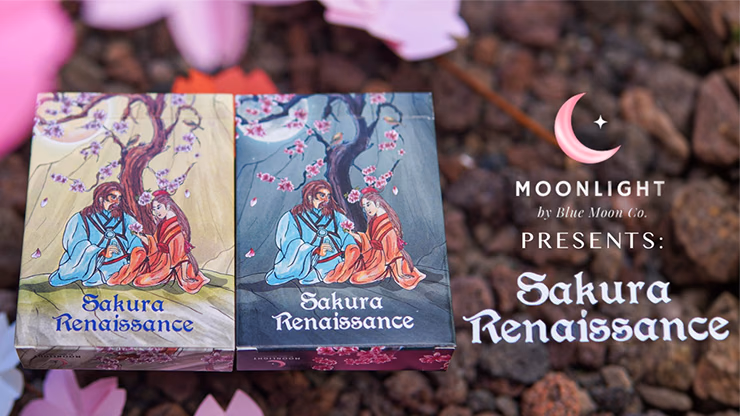 Sakura Renaissance Moonlight Standard Edition Playing Cards - thumbnail 4