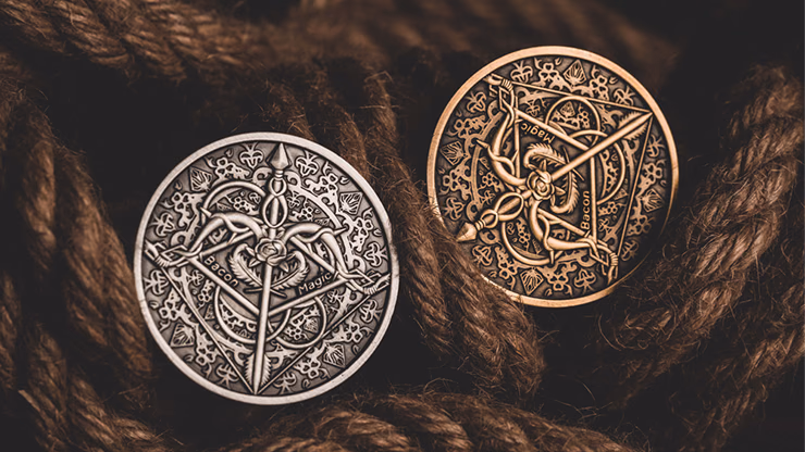 BOW AND ARROW COIN GOLD by Bacon Magic - thumbnail 4