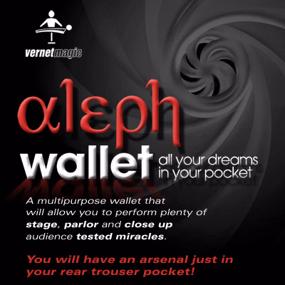 Aleph Wallet (Gimmick and Online Instructions) by Vernet Magic - magic trick
