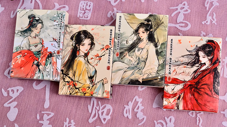 Four Beauties (YangYuhuan) Playing Cards - thumbnail 6