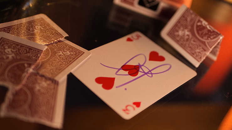 Bicycle Metallic Ruby Playing Cards - thumbnail 4