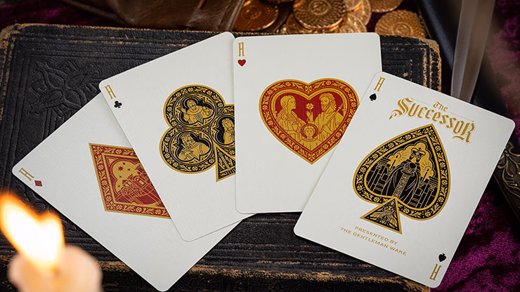 The Successor Regal Red Edition Playing Cards - Image 2