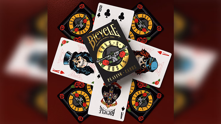 Bicycle Guns N' Roses by US Playing Card - thumbnail 4