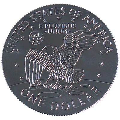 Eisenhower Palming Coin (Dollar Sized) by You Want it We Got it - Trick - Image 2