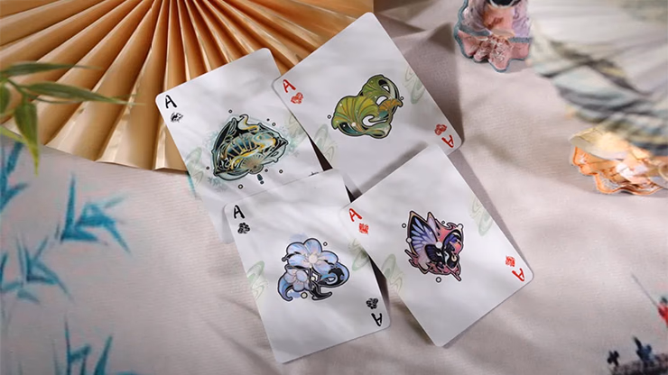 Flower Moon V2 (Moonlight) Playing Cards by King Star - thumbnail 3