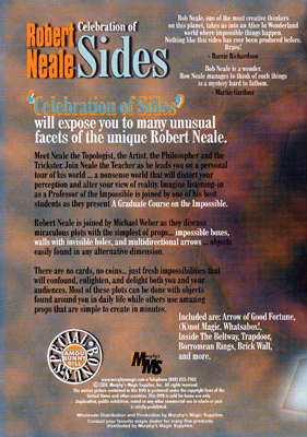 Celebration Of Sides by Robert Neale - DVD - Image 2