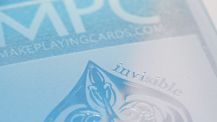 Invisible AQUA Playing Cards by MPC - thumbnail 5