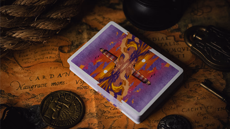 Lighthouse Dusk Playing Cards by EmilySleights - thumbnail 4