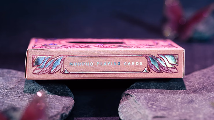 Morpho V2 (Pearl / Pink) Playing Cards by TCC Fashion - thumbnail 6