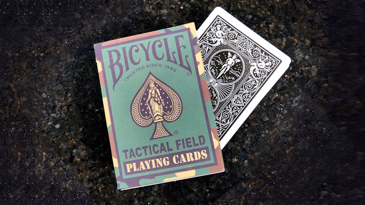 Bicycle Tactical Field Green Camo/Brown Camo (6 Decks) by US Playing Card Co - thumbnail 5