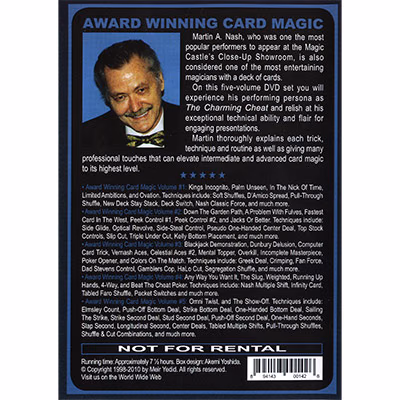 Award Winning Card Magic (5 DVD Set) by Martin Nash - DVD - Image 2
